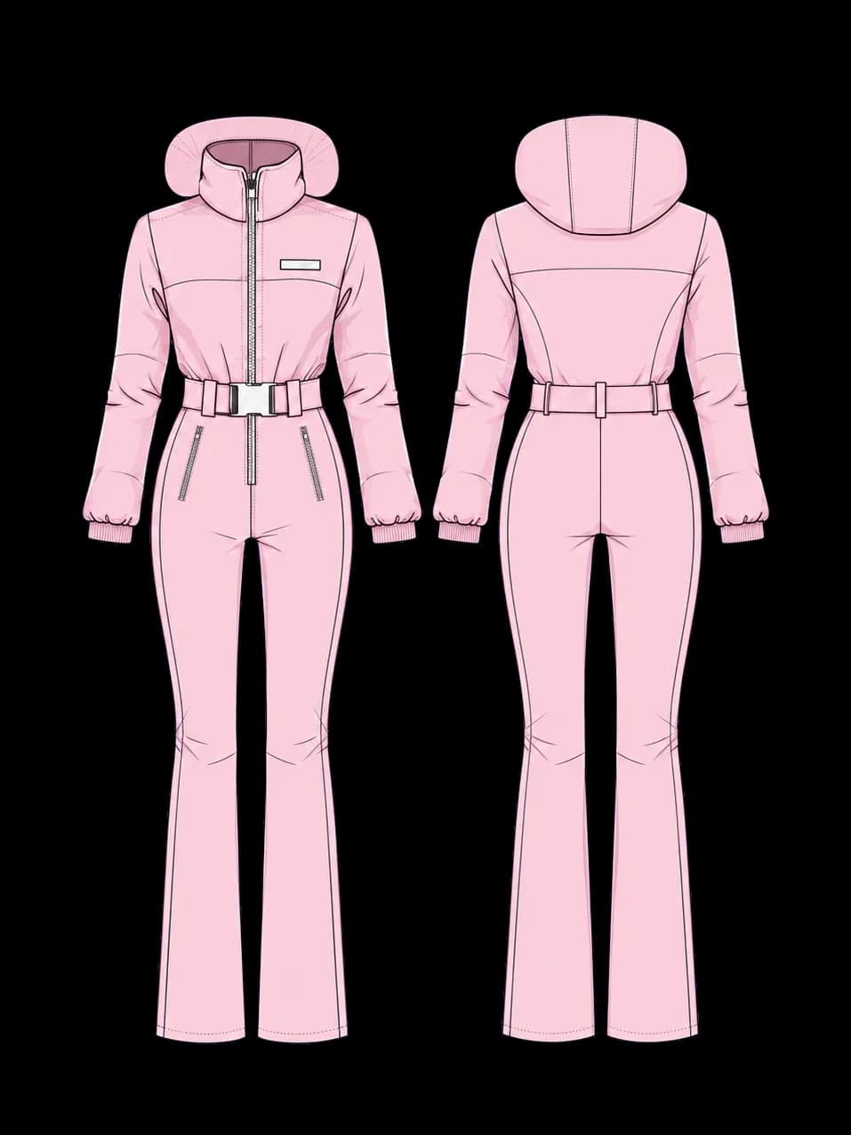 Pink Luna, איור החליפה