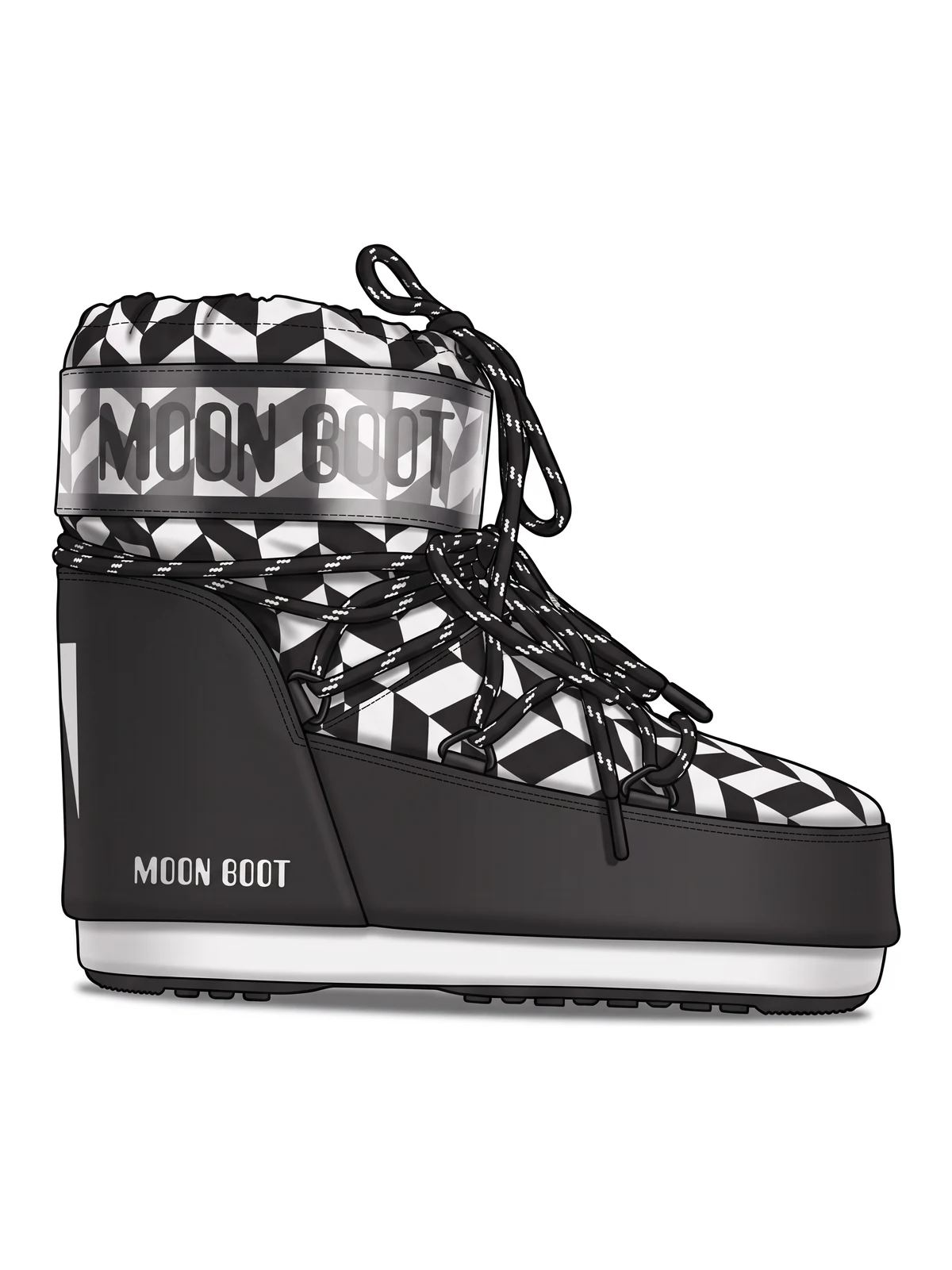 Moon Boots Icon Low Print